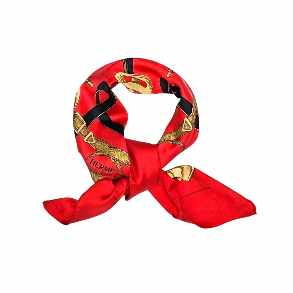 90cm Carré - Silk Scarf "Éperon D´Or" - Hermès