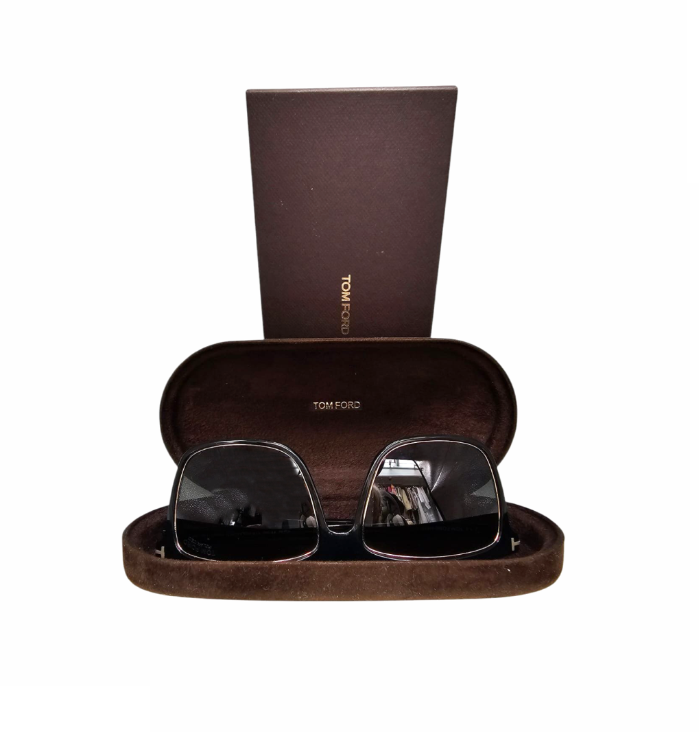 Polarized Havana Karlie Sunglasses - Tom Ford