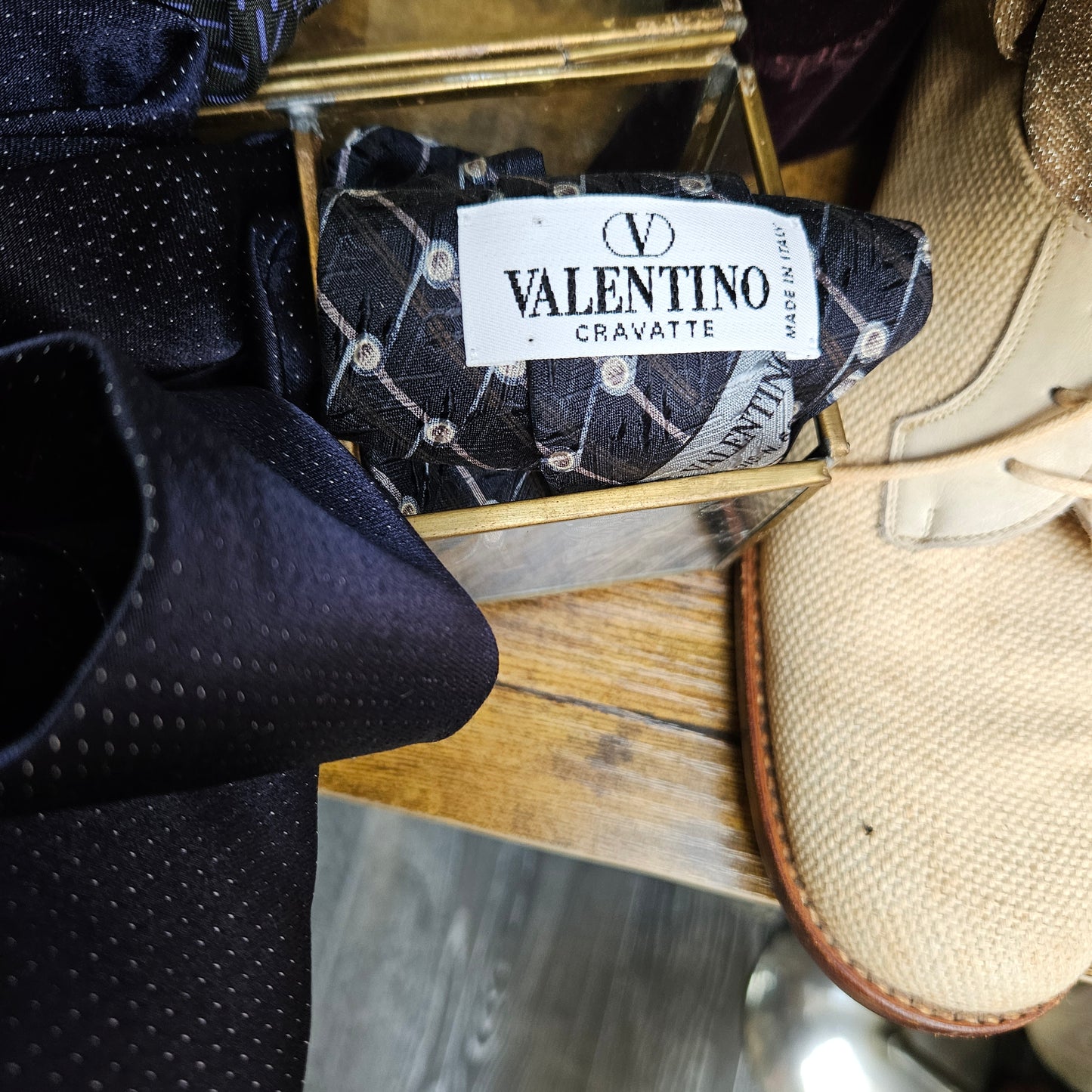 Woven Silk Men's tie - Valentino