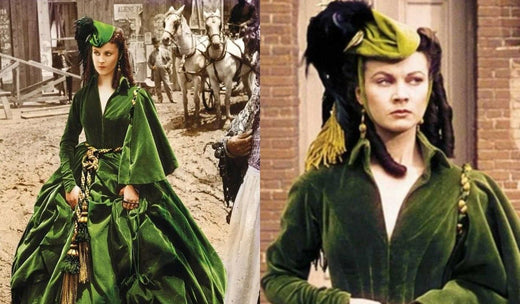 Gone with the Wind Iconic Upcycling the Curtains moment 