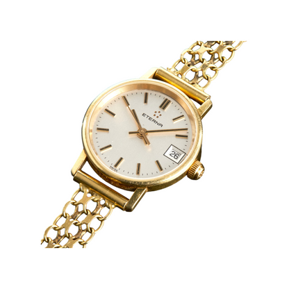 Ladies 18KGold Watch - Eterna - Re:Velvet