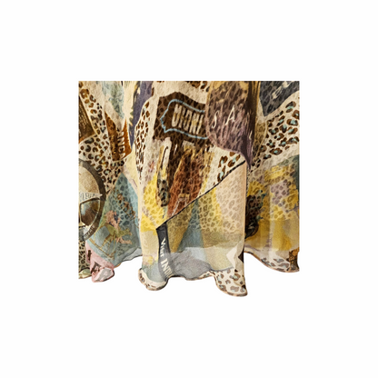 Travel Print Muslin Dress - Diane von Furstenberg - Re:Velvet