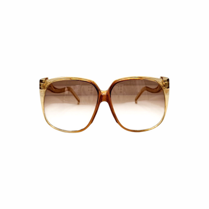 1980s Vintage Gradient Oversize Golden Frame - Foster Grant
