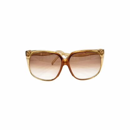 1980s Vintage Gradient Oversize Golden Frame - Foster Grant
