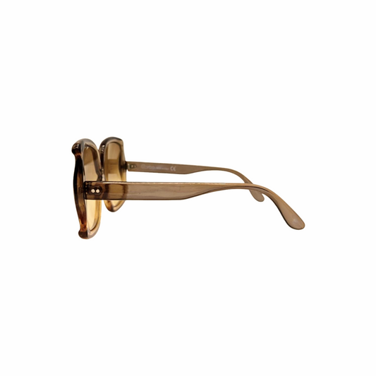 80s Vintage Golden Butterfly Sunglasses - Garbo