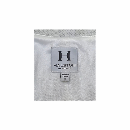 V-Neck Mini Cocktail Dress - Halston Heritage