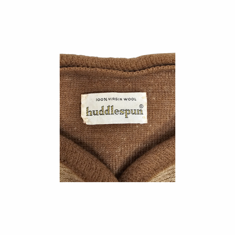 Vintage Virgin Wool Jewel Embellished Cardigan - Huddlespun