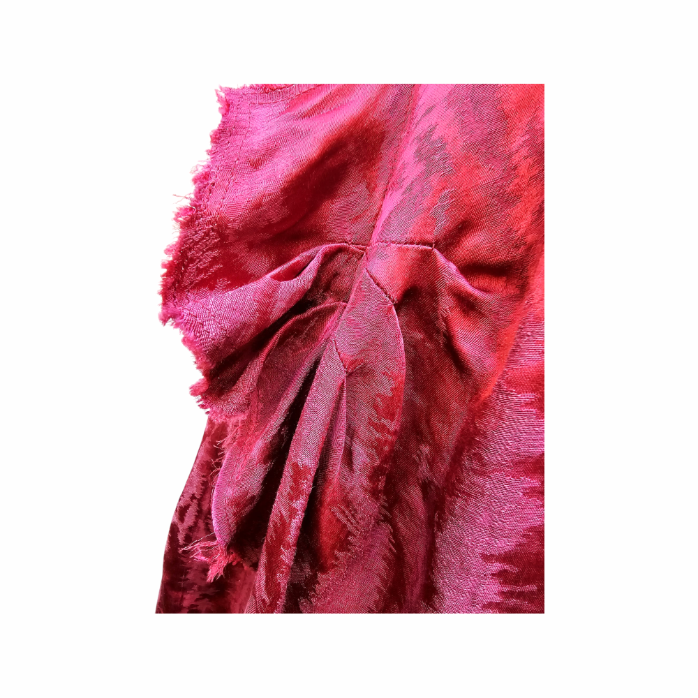 Jacquard Ruffle Raw Hem Dress - Isabel Marant