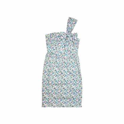Liberty One Shoulder Bustier Dress - J.Crew