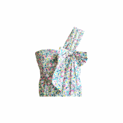 Liberty One Shoulder Bustier Dress - J.Crew