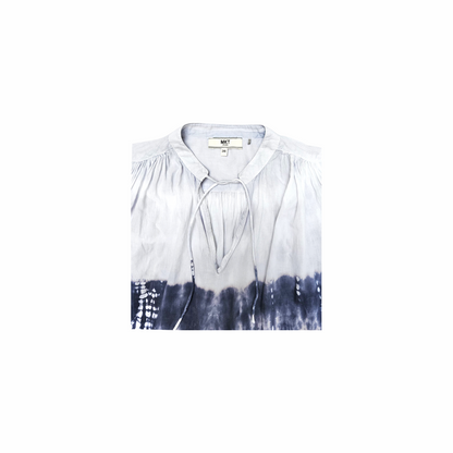Tie & Dye Balloon Sleeves Blouse - MKT Studio