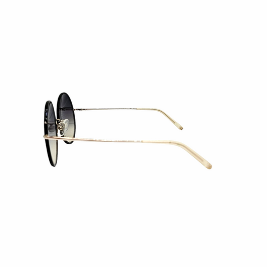 Contrast Wire Rim Oversize Round Sunglasses 935 ILS - Matthew Williamson