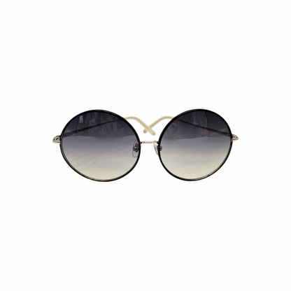 Contrast Wire Rim Oversize Round Sunglasses 935 ILS - Matthew Williamson
