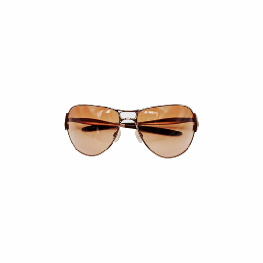 Gold Rose Gradient Aviator "Hinder" Sunglasses - Oakley