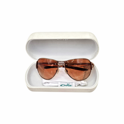 Gold Rose Gradient Aviator "Hinder" Sunglasses - Oakley