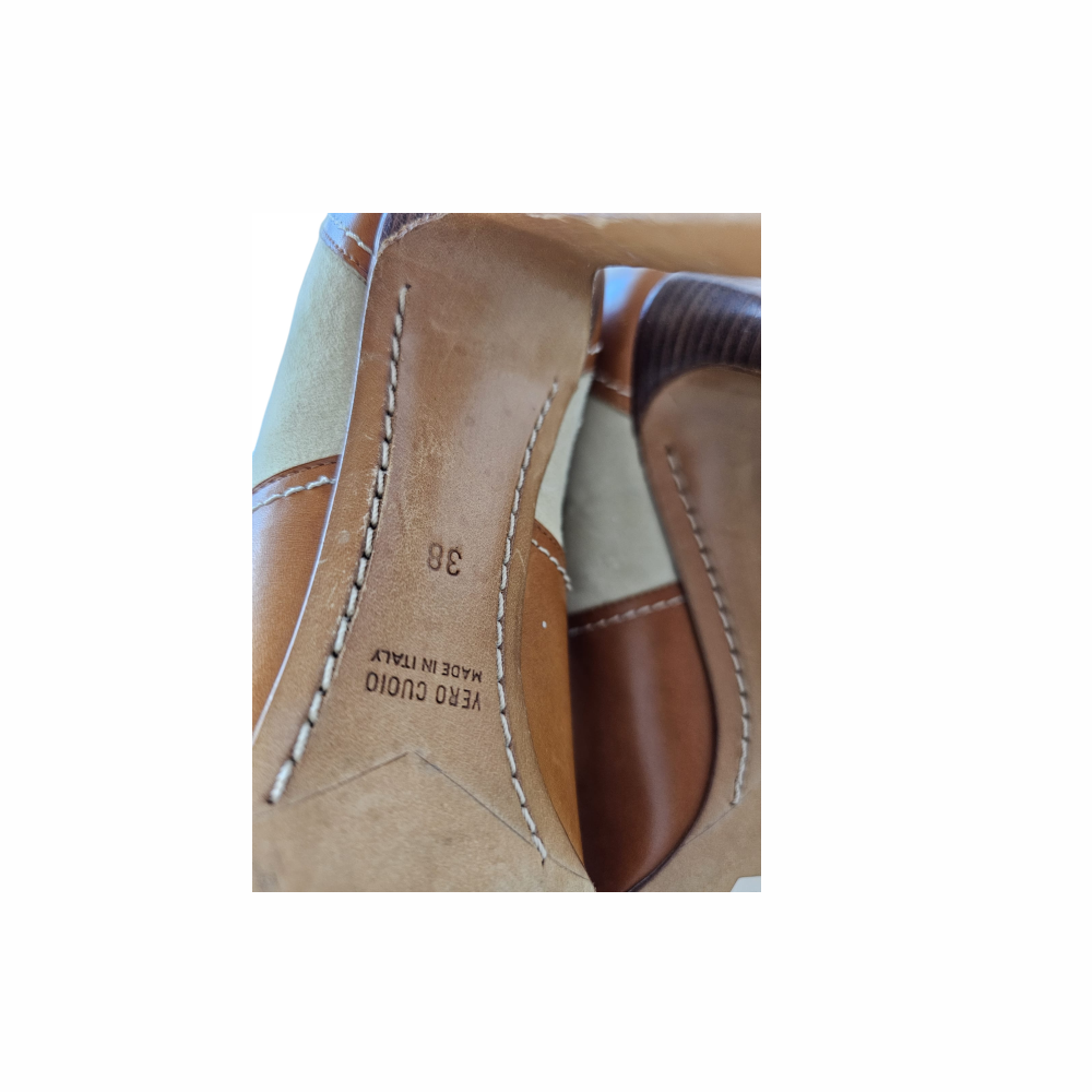 Dual tone knee High Boots - Paul & Joe