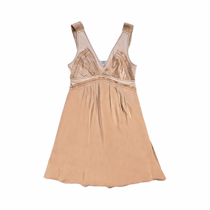 Silk Empire Dress with Pleated Details - Philosophy Di Alberta Ferretti (Copy)