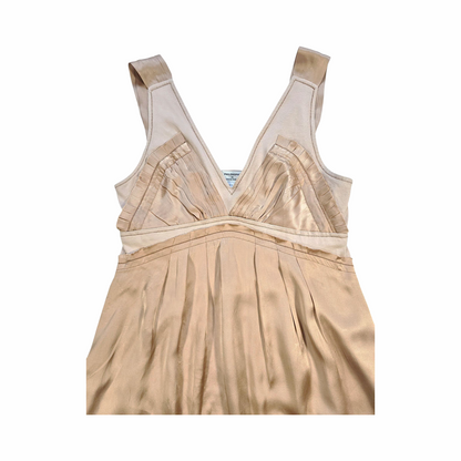 Silk Empire Dress with Pleated Details - Philosophy Di Alberta Ferretti (Copy)