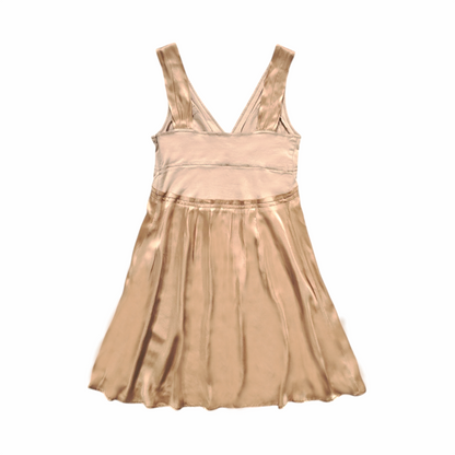 Silk Empire Dress with Pleated Details - Philosophy Di Alberta Ferretti (Copy)