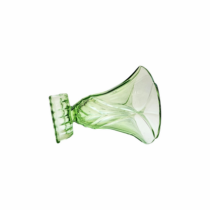 Vase Art Déco en verre d'uranium - Stölzle